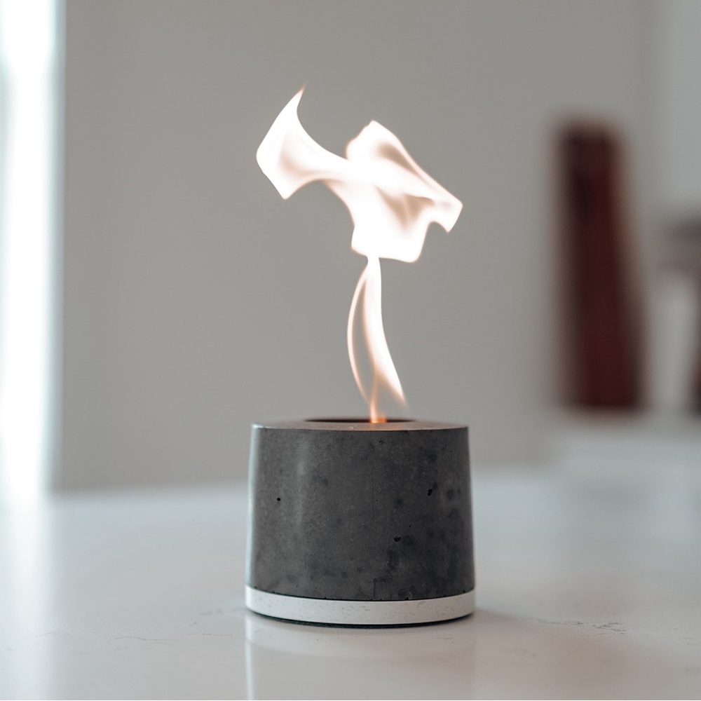 FLÎKR FIRE 2 Flickr personal fire place for indoor or outdoor use